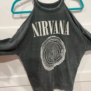 Nirvana Dark Gray Sweatshirt